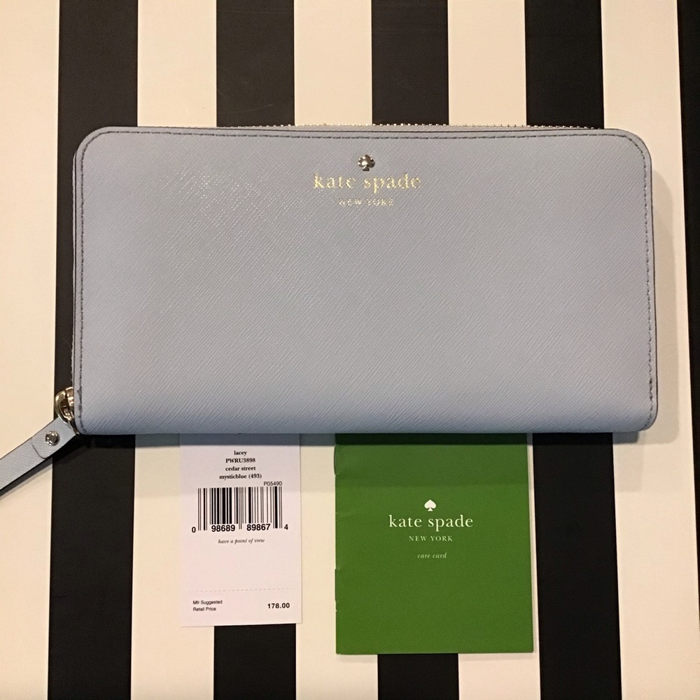 NWT Kate Spade Cedar Street Lacey in Mystic Blue
